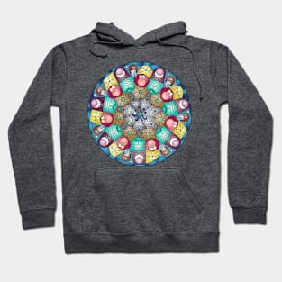 Lovecraft Symbols Mandala Hoodie